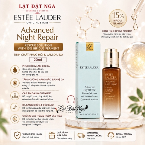 Tinh Chất ESTEE LAUDER Advanced Night Repair Rescue Solution with 15% Bifidus Ferment 20ml