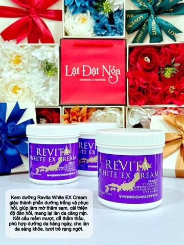 WEB - Kem Dưỡng Trắng Body Tone Up Revita White EX Cream Nội Địa Nhật