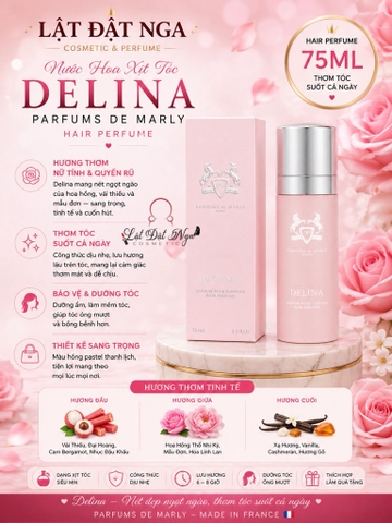 Nước Hoa Xịt Tóc Parfums De Marly Delina 75ML