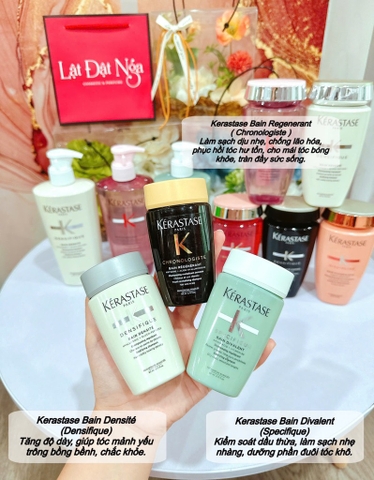 Dầu Gội Kerastase 80ml - Phiên Bản Dùng Thử