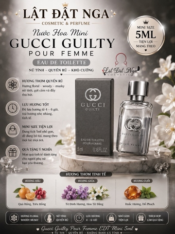 Nước Hoa Mini Gucci Guilty Pour Femme EDT 5ml