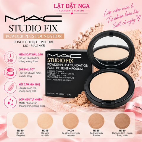 Phấn Phủ MAC Studio Fix 12g - Mẫu Mới