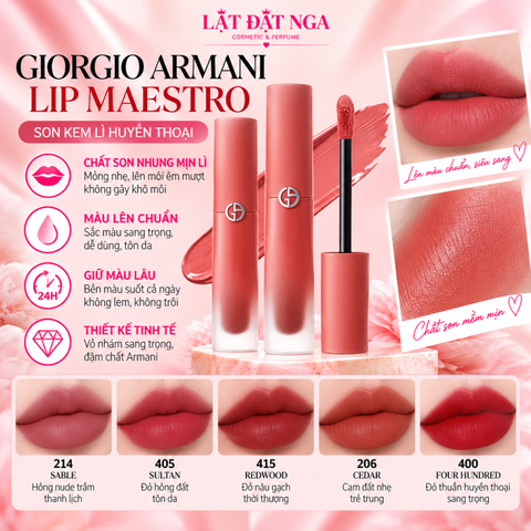 NEW - Son GIORGIO ARMANI Lip Maestro