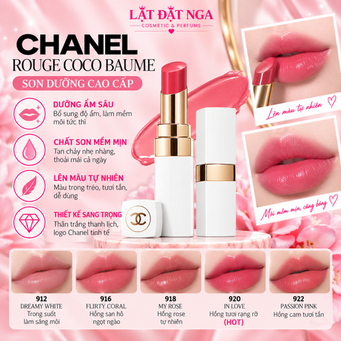 Son Dưỡng Chanel Rouge Coco Baume