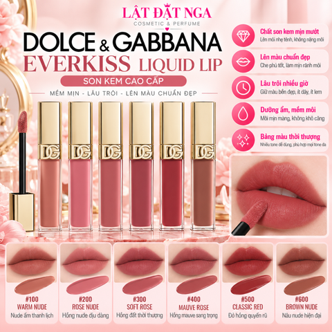 Son Kem Dolce Gabbana Everkiss Liquid Lip