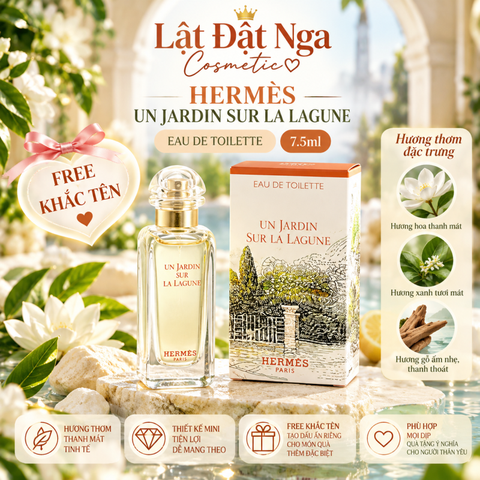 Mini - Nước Hoa Hermes Un Jardin Sur La Lagune Edt 7.5ml
