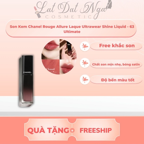 Son Kem Chanel Rouge Allure Laque Ultrawear Shine Liquid