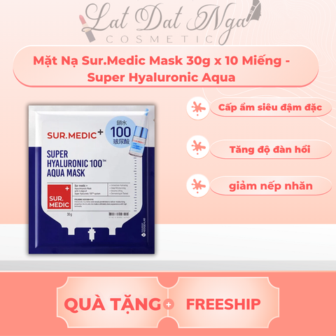 Mặt Nạ Sur.Medic Mask 30g x 10 Miếng