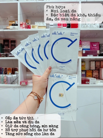 MẶT NẠ CẤP ẨM OH!OH! MOIST MASK LABAN (25ML X 10 MIẾNG)