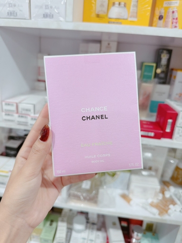 Dầu Dưỡng Thể Chanel Chance Body oil Huile Coprs Eau Fraiche 150ml