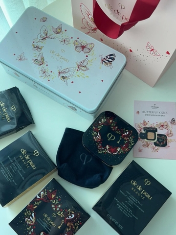Set Phấn Nước Cushion Cle De Peau Dewy Butterfly Kisses Limited 2026 ( Kèm 2 Lõi )