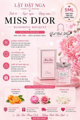 Nước Hoa Miss Dior Blooming Bouquet 5ml ( chai cao )