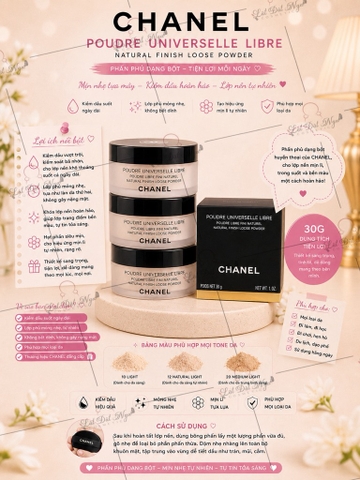 Phấn Phủ Dạng Bột Chanel Poudre Universelle Libre 30G