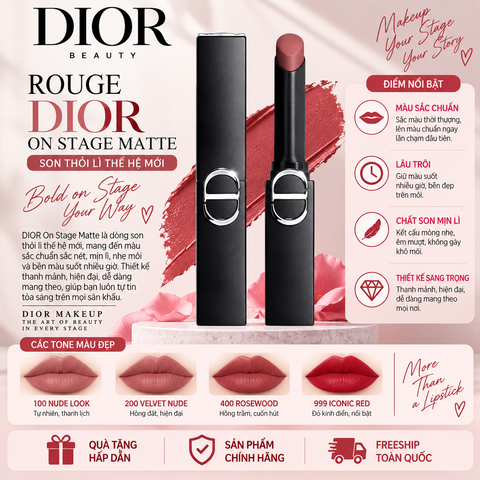 Son Rouge Dior On Stage Matte