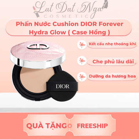 Phấn Nước Cushion DIOR Forever Hydra Glow ( Case Hồng )