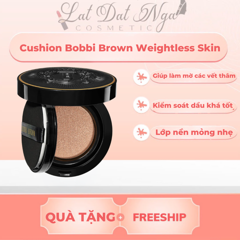 Cushion Bobbi Brown Weightless Skin ( Mẫu Tròn )