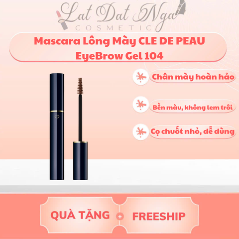 Chuốt Mày Mascara Cle De Peau Eyebrow Gel 3,5ML - Màu 104