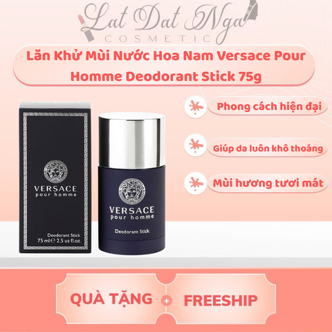 Lăn Khử Mùi Nước Hoa Nam Versace Pour Homme Deodorant Stick 75g
