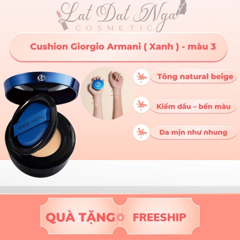 Cushion Giorgio Armani ( Xanh )