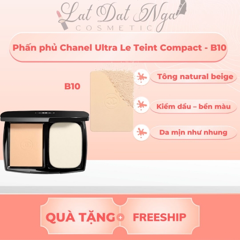 Phấn phủ Chanel Ultra Le Teint Compact - B10