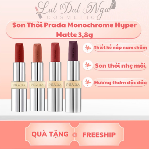 Son Thỏi Prada Monochrome Hyper Matte 3,8g