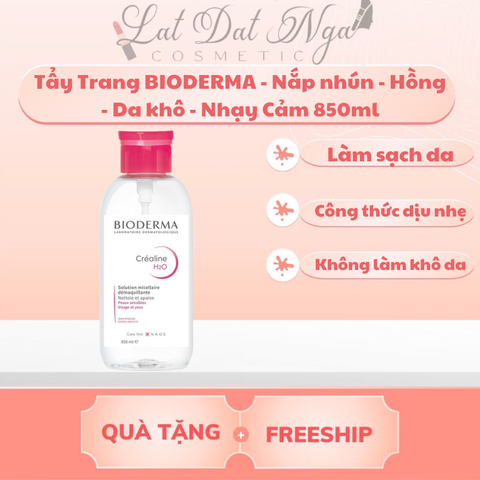 Tẩy Trang BIODERMA - Nắp nhún