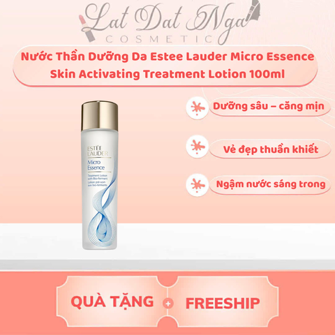 Nước Thần Dưỡng Da Estee Lauder Micro Essence Skin Activating Treatment Lotion 100ml