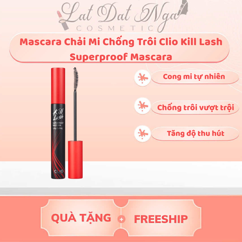 Mascara Chải Mi Chống Trôi Clio Kill Lash Superproof Mascara