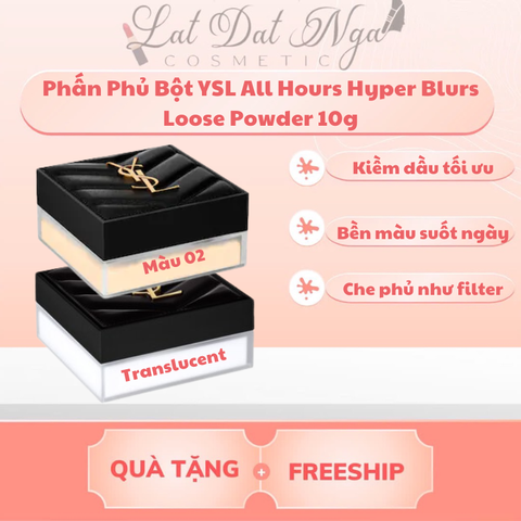 Phấn Phủ Bột YSL All Hours Hyper Blurs Loose Powder 10g