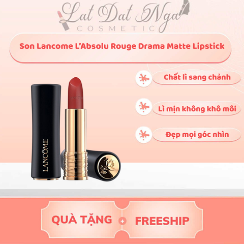 Son Lancome L’Absolu Rouge Drama Matte Lipstick