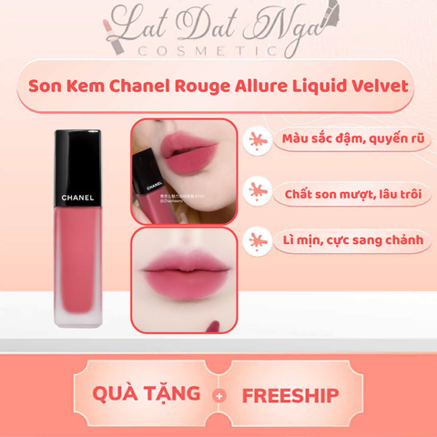 Son Kem Chanel Rouge Allure Liquid Velvet