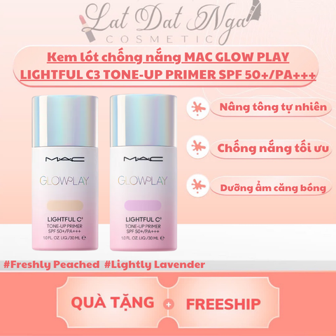 Kem Lót Chống Nắng MAC GLOW PLAY LIGHTFUL C3 TONE-UP PRIMER SPF 50+/PA+++