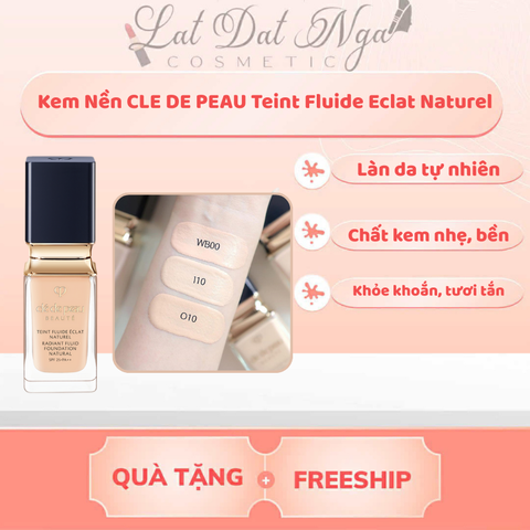 Kem Nền CLE DE PEAU Teint Fluide Eclat Naturel