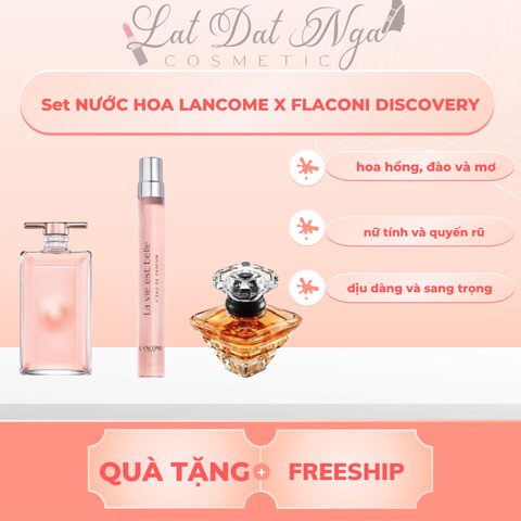 Set NƯỚC HOA LANCOME X FLACONI DISCOVERY