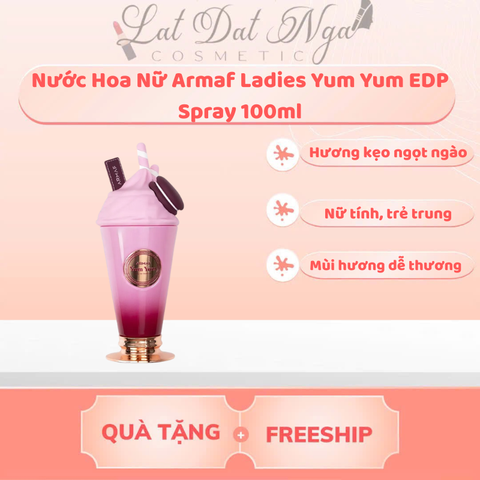 Nước Hoa Nữ Armaf Ladies Yum Yum EDP Spray 100ml