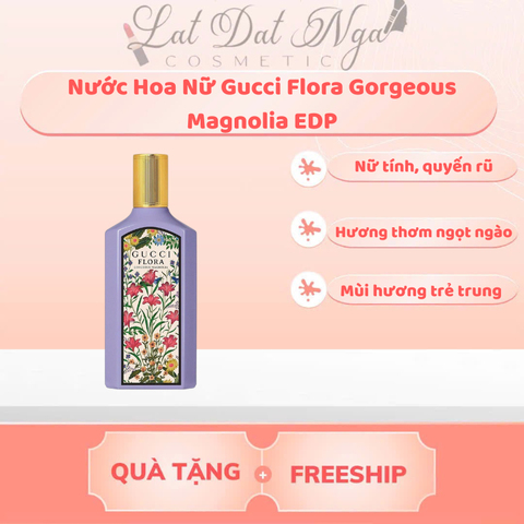 Nước Hoa Nữ Gucci Flora Gorgeous Magnolia EDP