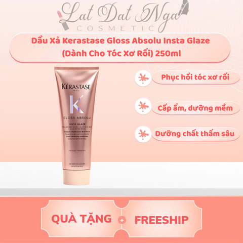 Dầu Xả Kerastase Gloss Absolu Insta Glaze (Dành Cho Tóc Xơ Rối) 250ml