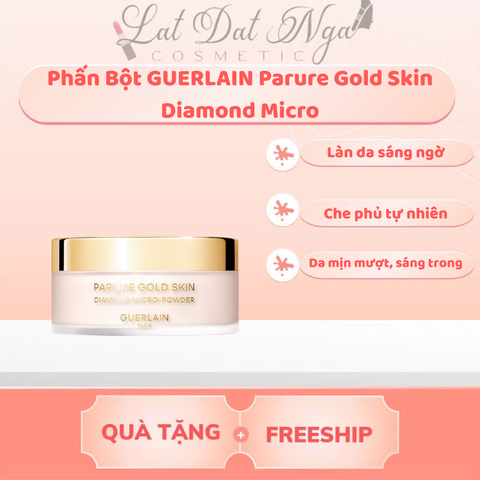 wed - Phấn Bột GUERLAIN Parure Gold Skin Diamond Micro