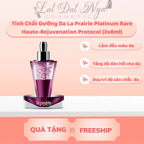 WED - Tinh Chất Dưỡng Da La Prairie Platinum Rare Haute-Rejuvenation Protocol (3x8ml)