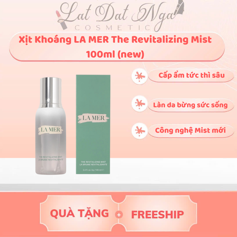 wed -Xịt Khoáng LA MER The Revitalizing Mist 100ml (new)
