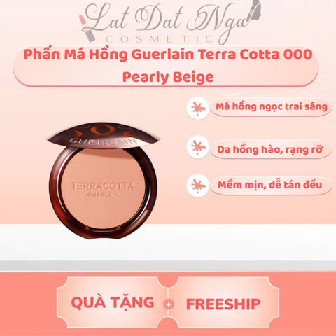 wed - Phấn Má Hồng Guerlain Terra Cotta 000 Pearly Beige