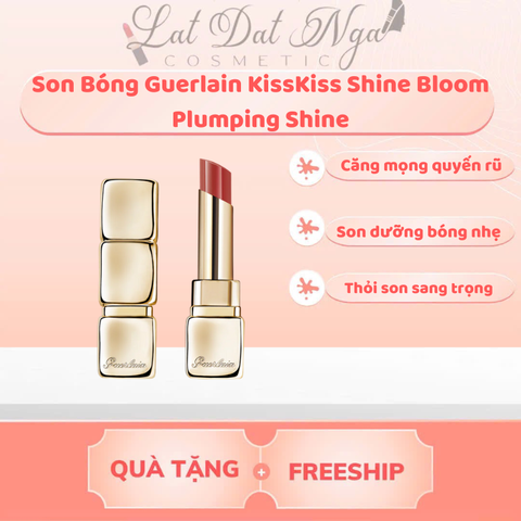wed - Son Bóng Guerlain KissKiss Shine Bloom Plumping Shine