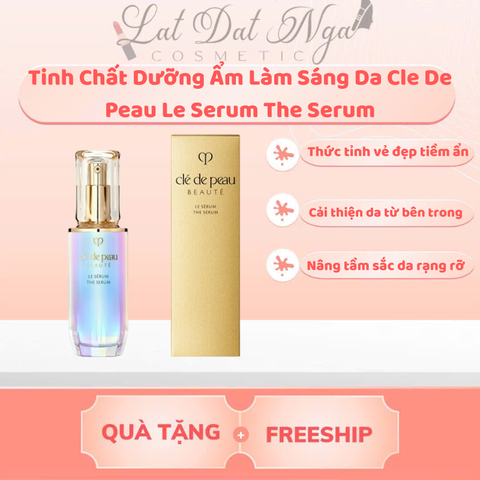 wed - Tinh Chất Dưỡng Ẩm Làm Sáng Da Cle De Peau Le Serum The Serum