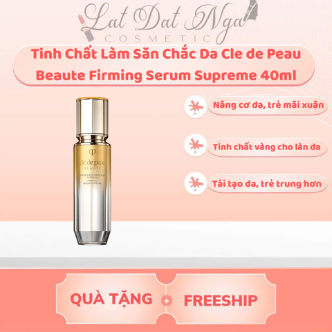 wed - Tinh Chất Làm Săn Chắc Da Cle de Peau Beaute Firming Serum Supreme 40ml