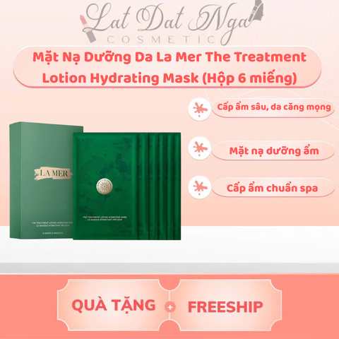 wed - Mặt Nạ Dưỡng Da La Mer The Treatment Lotion Hydrating Mask (Hộp 6 miếng)