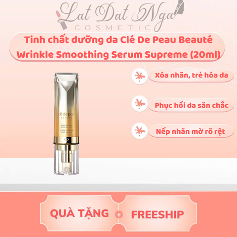 wed - Tinh chất dưỡng da Clé De Peau Beauté Wrinkle Smoothing Serum Supreme (20ml)
