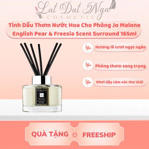 wed - Tinh Dầu Thơm Nước Hoa Cho Phòng Jo Malone English Pear & Freesia Scent Surround 165ml