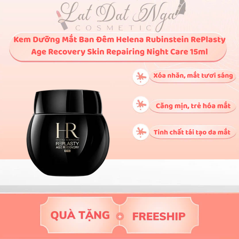wed - Kem Dưỡng Mắt Ban Đêm Helena Rubinstein RePlasty Age Recovery Skin Repairing Night Care 15ml