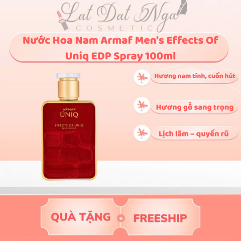 Nước Hoa Nam Armaf Men's Effects Of Uniq EDP Spray 100ml