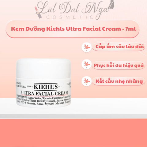 Kem Dưỡng Kiehls Ultra Facial Cream 7ml